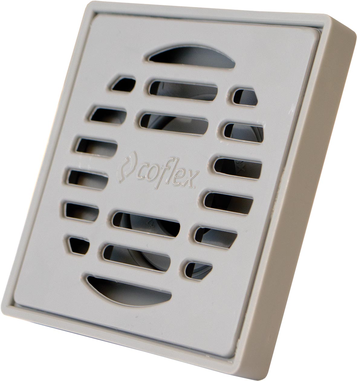 COLADERA ABS GRIS 2 C/REJILLA ABS Y VAO CUADRADA PC160 ...