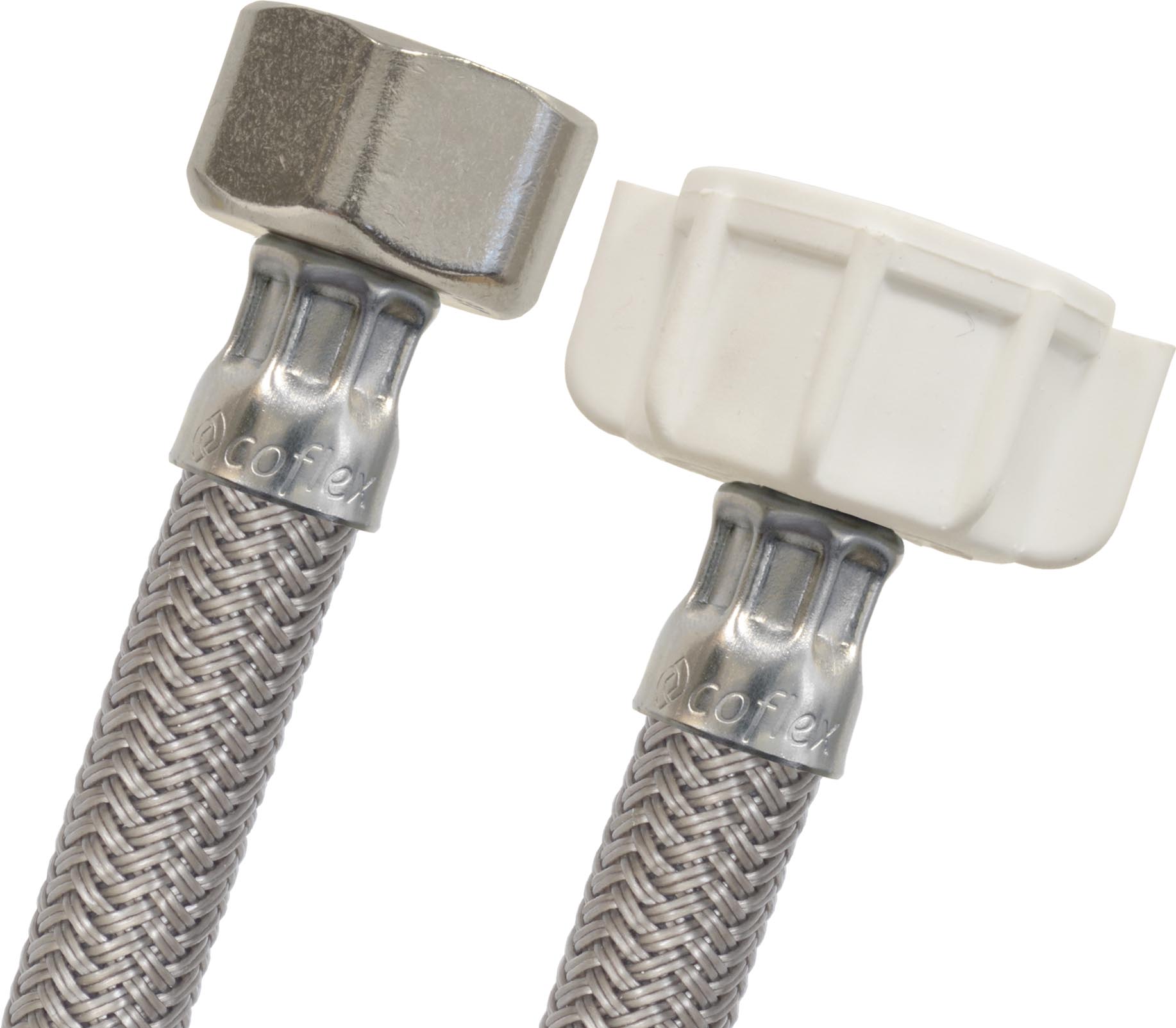 CONECTOR VINILO 1/2x7/8 A.M 35 CMS. P/SANITARIO VSE35 C...