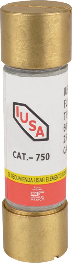 CARTUCHO FUSIBLE 60 AMP. 750/60 C/10 310883 IUSA