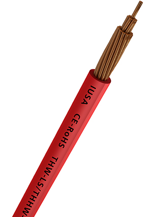CABLE THW CAL12 IUSA R100 M. ROJO 375124 IUSA