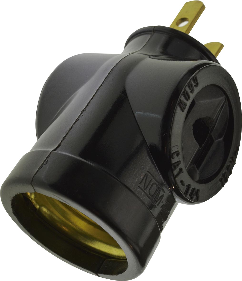 PORTALAMPARA D/CLAVIJA C/RECEPT.CAT 145 310756