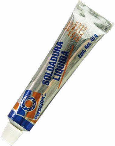 SOLDADURA LIQUIDA EN FRIO 40 GR. BLISTER 171A PERMATEX