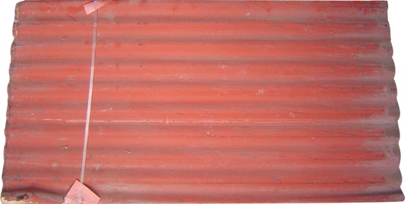 LAMINA CARTOASFALTADA ROJA 207R 1.21X0.60 ATA/20