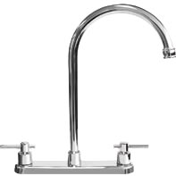 MEZC.03491 P/FREGADERO FERES CROMO METALFLU