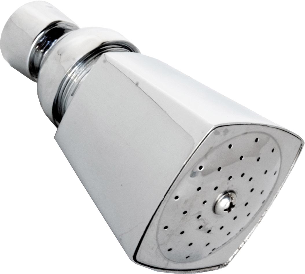 REGADERA 10810 CUADRADA CROMADA METALICA