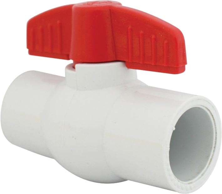 VALV. ESFERA 17360 PVC CEM. 1/2 100PS METALFLU