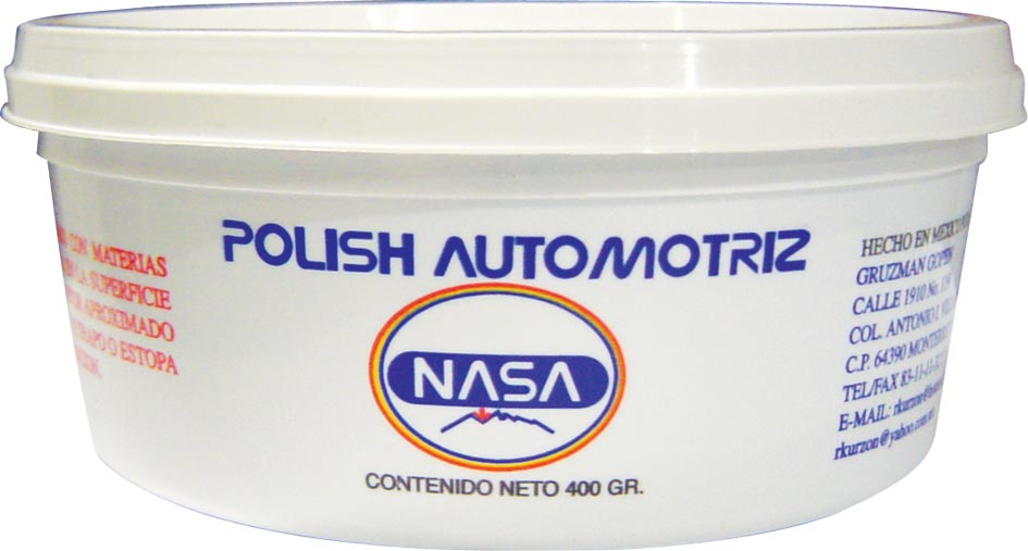 POLISH AZUL MEDIO LATA 400 GR. NASA