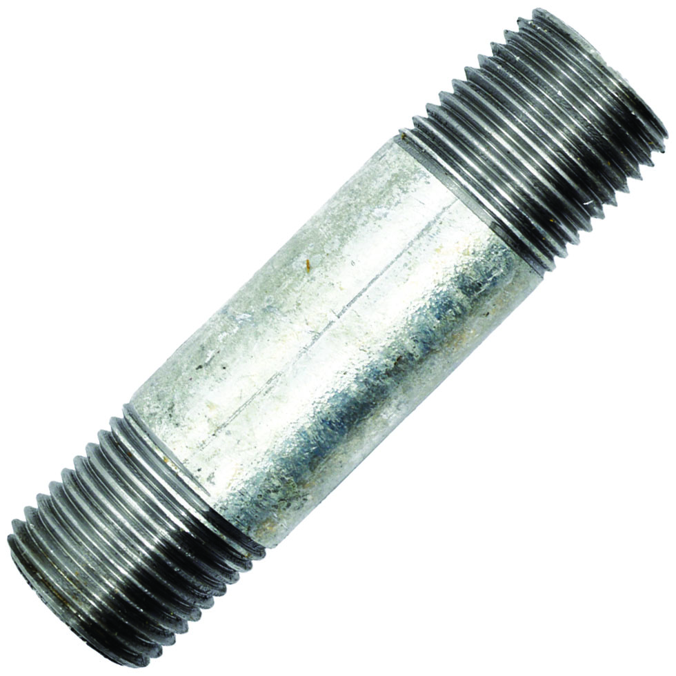 NIPLE GALV. 1/2 X 2 13 MM. X 50 MM