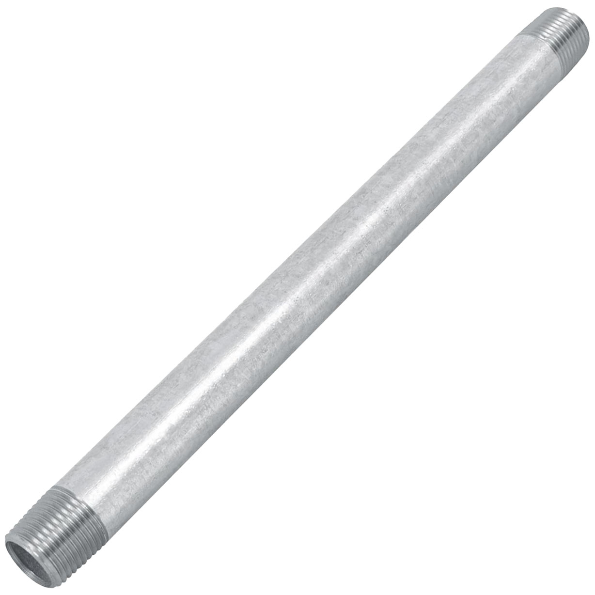 NIPLE GALV. 1/2 X 8 13 MM. X 203 MM