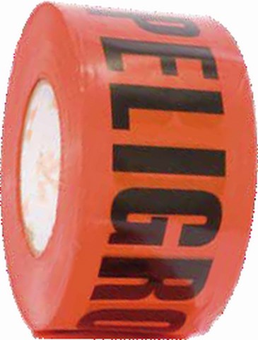 BANDA CINTA ROJA PELIGRO SR1191 300 MTS. JYRSA