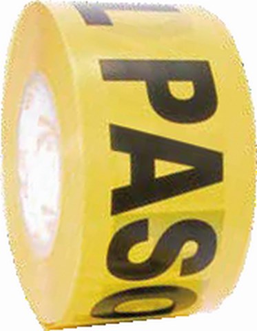 BANDA CINTA AMARILLA PROHIBIDO EL PASO SR1194 300 MTS. ...