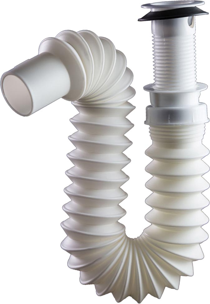 TRAMPA CORRUGADA 11/4 C/CABEZA FLEX P/LAV EXCELSIOR 02094