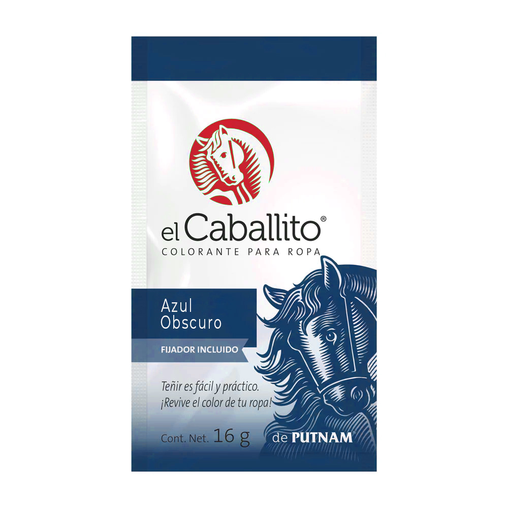 COLORANTE CABALLITO TRAD. AZUL OBSCURO PZ017