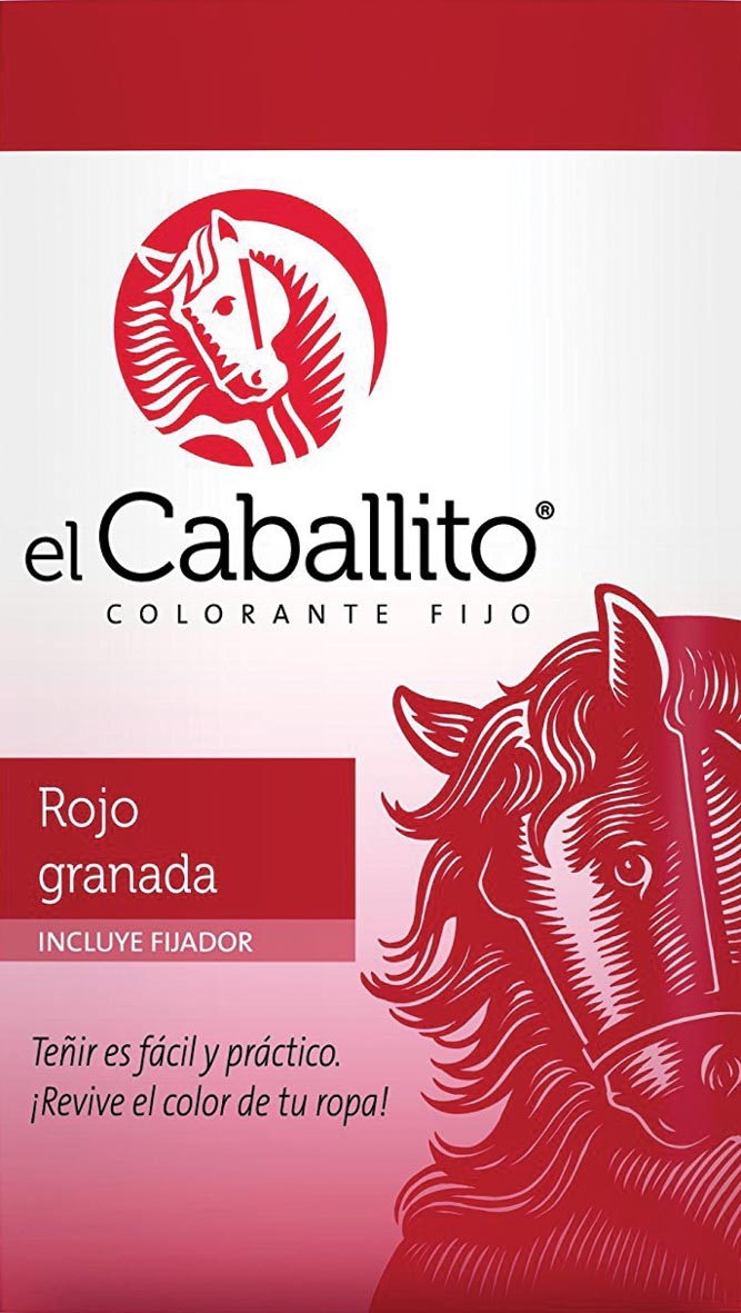 COLORANTE CABALLITO NUEVO ROJO GRANADA PZ030