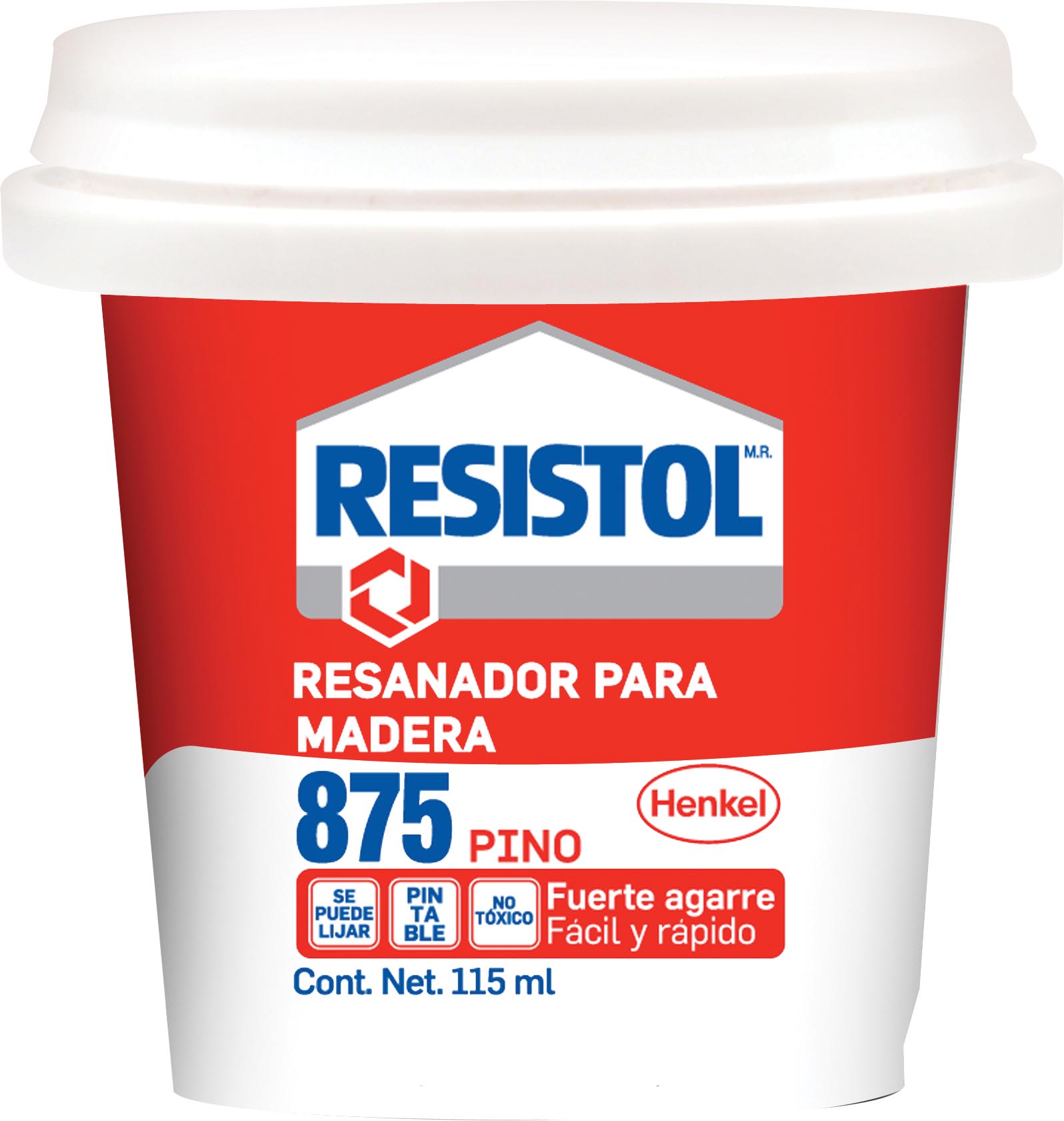 RESANADOR P/MADERA RESISTOL 875 PINO 115ML. 1522061
