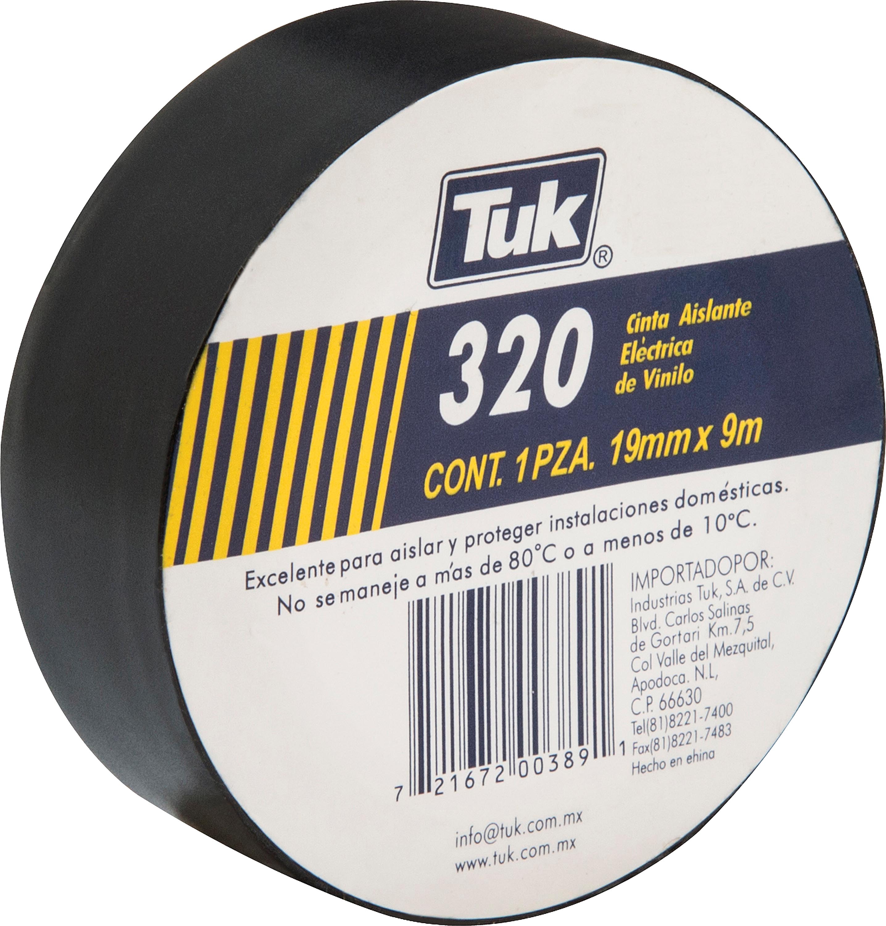 CINTA D/AISLAR 320NE 3/4 X 9 MTS NGA CHICA ELECTRICA TUK