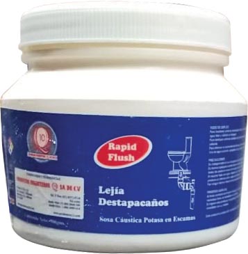 SOSA CAUSTICA EN ESCAMAS 1/2 KILO Q10