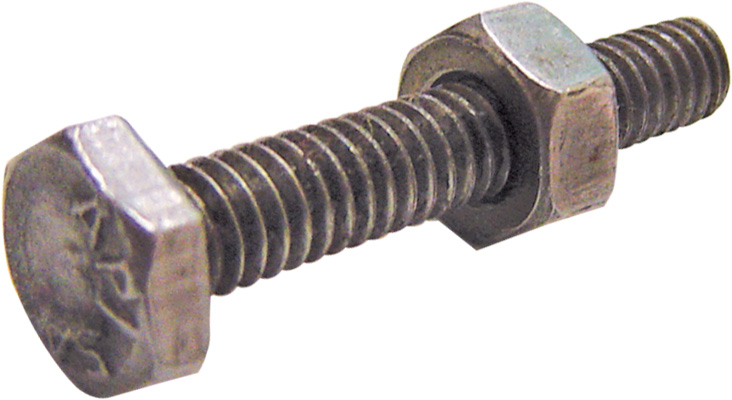 TORNILLO MAQUINA 3/8 X 4 C/TUERCA C/25