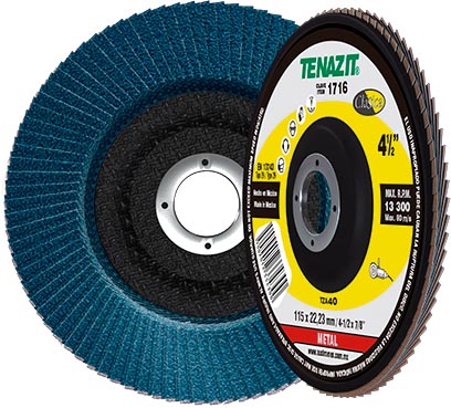 DISCO LAMINADO 41/2x7/8 TZA40 TENAZIT C.1716